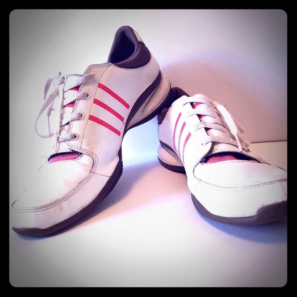 Adidas  Sleek patent running shoes